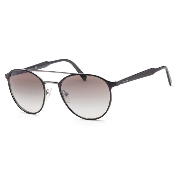 Prada Black Gunmetal Men's Sunglasses - Picture 1 of 2